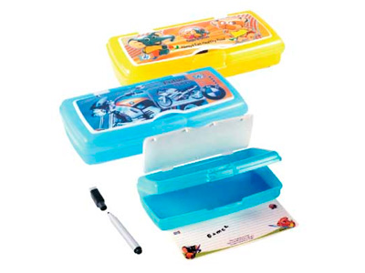 slider pencil box with marker